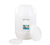 JIESOO Tonneaux de fermentation en plastique de qualité alimentaire pouvant contenir de l'eau, du miel, du vin et d'autres liquides (85 L)