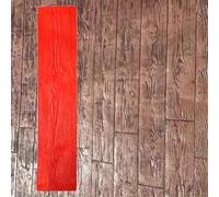 Jievmrs Moule Beton Moules D'empreintes en Béton Rectangulaires, Peau Texturée en Planche de Bois D'aspect Naturel, Tapis D'estampage en Ciment à Motif Réaliste pour Murs/Sol