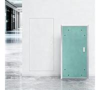 Jievmrs Trappe de Visite Panneau de Porte D'accès Encastré pour Plaques de Plâtre, Trappe D'inspection Renforcée pour Systèmes de Sécurité, Portes de Service de Plomberie à Peindre(65x80cm(26x32in))