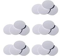 JIEWEN NTAG215 NFC Lot de 100 cartes rondes NFC 215 compatible avec TagMo et Amiibo, 504 octets de mémoire entièrement programmables pour appareils NFC
