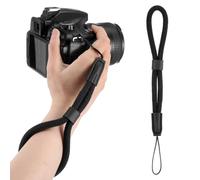 JIEYAO Dragonne Réglable Pour Appareil Photo, Sangle D'appareil Photo En Nylon Souple Dragonne Noire Lanière De Poignet Courte Dragonne Universelle En Paracorde Pour Lampe De Poche Téléphone Portable