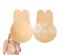 JIEYUCHU Soutien Gorge Invisible, Push Up Bra Soutien Gorge, sans Bretelles Soutien Gorge, Invisible Auto adhésif Réutilisable Soutien Gorge pour aux Robes, Robes de Mariée, Gilets