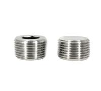 JIEYUZYUO 1 Embout En Cuivre 3,2 Mm, 6,3 Mm, 9,5 Mm, 12,7 Mm, Filetage Mâle, Tube En Laiton, Tête Hexagonale, Raccord, Adaptateur/Iron Female Plug/1Pcs_3L4 Bsp