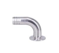 JIEYUZYUO 12,7, 16, 19, 25, 32, 38-108 Mm, Raccord Cannelé Tri-Clamp 1,5", 2", 2,5", 3", Coude 90° 4" En Acier Inoxydable 304 Pour Usage Domestique/19Mm Barb K50.5Mm/316