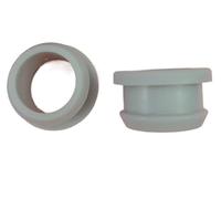 JIEYUZYUO 5-50.6Mm Silicrubber Snap-On Grommet Hole Plugs End Caps Bung Wire Cable Protect Bush Gray 2/5Pcs/Grey/16Mm(Bore 12Mm)-2Pcs