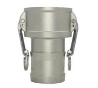 JIEYUZYUO Adaptateur Camlock Femelle-Mâle Bsp 304 1/2", 3/4", 1", 1-1/4", 2", 3", 4", Bsp 304, Raccord Rapide Pour Pompe À Tuyau, Pour Brassage Artisanal/Color/1"
