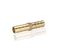JIEYUZYUO Connector 3-25Mm Brass Splicer Pipe Fitting Hose Bar Gas Copper Barbed Coupler Connector Joint Coupler Adapter Tube Fittings/2Way/4Mm-4Mm Barb
