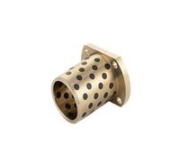 JIEYUZYUO Diamètre Intérieur 16, 20 Et 25 Mm, Manchons En Laiton, Couvercle En Graphite, Bride de Finition, Quatre Trous, Roulements À Billes Composites./Mptnz/20 * 28 * 60-49 * 6