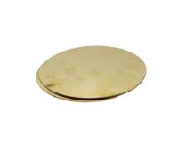 JIEYUZYUO Disque Rond En Laiton, Plaque Vierge, Tôle Plate Ronde, Épaisseur 0,8-3 Mm, Diamètre 10-200 Mm/Thickness 1.5Mm 1Pc/Diameter 10Mm