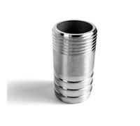 JIEYUZYUO Embout Cannelé Fileté Mâle 1/8" 1/4" 3/8" 1/2" (Bsp) Usu 304, Pour Eau, Huile Et Air/Color/1/2"