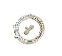 JIEYUZYUO Kit de Système de Refroidissement Par Brumisation, Arroseur D'Été, Buse En Laiton, Jardin Extérieur, Serre, Parc, Plantes, Tuyau D'Arrosage/Brass 10M Diy/Size