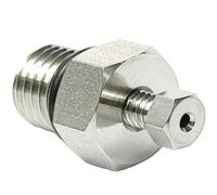 JIEYUZYUO Raccord À Compression Mâle 7/16-20Unf Vers Tube de Diamètre Extérieur 1/16" 1/8" En Acier Inoxydable Sus316L/ Color/1116 Inch Comp.