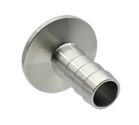 JIEYUZYUO Raccord Cannelé Pour Tuyau D'Aspirateur En Acier Inoxydable 304, Kf10 Kf16, Kf25, Kf40, Kf50, Adaptateur À Bride À Trois Clips Pour Aspirateur/Color/Kf50-6Mm