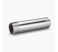 JIEYUZYUO Raccord Fileté Mâle 1/4", 3/8", 1-1/4", 1-1/2", 1/2", 3/4", 2-1/2", 2", 1", Rallonge de Tube 150 Mm, Filetage Mâle, Connecteur Ss304/ Color/1-1/2"