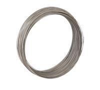 JIEYUZYUO Ta2 Fil de Titane de Hauteté Diamètre 1,2-2Mm, Longueur 5M, Pour Cadre de Placage, Fil de Soudure/Diameter 1.5Mm