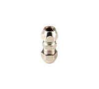 JIEYUZYUO Tube de 4, 6, 8, 10, 12, 14, 16 Mm de Diamètre Extérieur, Raccord À Compression En Laiton, Adaptateur Pour Huile, Eau Et Gaz, Type T/Zhitong/Od Tube 12Mm