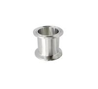 JIEYUZYUO Tube de Bobine Tri Clamp 5" 2" En Acier Inoxydable 304, Pour Distillation, Diamètres Extérieurs 19, 25, 32, 38 Et 51 Mm, Longueur 43 Mm/51Mm * Ferrule 64/ Size