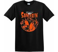 JieZhiChun Samhain III November Coming Fire Band Shirt Funny Vintage Gift Men Black S