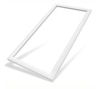 JIEZM Joint d'étanchéité en Caoutchouc Joint de Porte Universel pour réfrigérateur frigo congélateur Personnalisé pour Une adéquation Parfaite,Noir/Blanc,Blanc