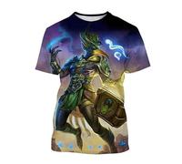 JIFENLI Hommes 3D imprimé T-Shirts Egypte Dieu Thoth T-Shirts D’Été pour Hommes Anciens Graphiques 3D Impression Manches Courtes Top Élastique Sport Fitness Tee Shirt Homme