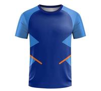 JIFENLI Hommes 3D imprimé T-Shirts Men's T-Shirts Table Tennis Wear Women's Training and Fitness Wear Men's Quick Drying Badminton Wear Sports Tops