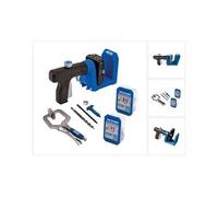 Kreg Pocket-Hole Jig 520PRO - Le gabarit de perçage le plus polyvalent pour des trous de poche précis, avec revêtement antidérapant et poignée pivotante à 360