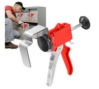JIG PRECISION -Face -Mount Support en acier de gaze lourd Padres anti -Slip Integrated, de paires de droite pour le chevauchement, simplifie l'ajustement sur des armoires complètes/parci