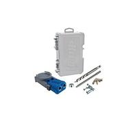 Kreg Tools Kit de menuiserie JIG R3 - Guides perçage acier trempé, pour bois, épaisseur réglable