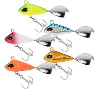 Jig Spinner Fishing Bait 18g Spin Jig Bait Crankbait For Pike Zander Trout Spinning Bait Spintail Jig Wobbler With Spinnerbait Freshwater Saltwater Fishing