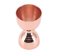 Jigger à Cocktail en Acier Inoxydable, Mesure de Tir, Bar, Liqueur, Large Ouverture, capacité de 30/60ml (30/60ml Or Rose)