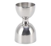 Jigger à Cocktail en Acier Inoxydable, Mesure de Tir, Bar, Liqueur, Large Ouverture, capacité de 30/60ml (30/60ml Classique Argent)