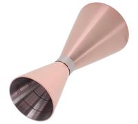 Jigger Double 30/60ml en Acier Inoxydable 304, Style Japonerie Élégant