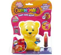 Jiggly Pets Gummymals Yellow Interactive Super Squishy Gummy Bear