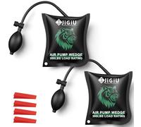JiGiU 2 Pièces Pompe Gonflable Air Wedge, Outils de Pompe en TPU Durable pour Installation de Portes et Fenêtres, Réparation Automobile, Charge Maximale 200KG avec 4 Coins en Plastique