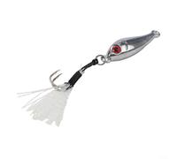 Jigs de pêche en métal avec effet holographique conçus pour attirer les gros poissons avec une action de nage réaliste (15 g)