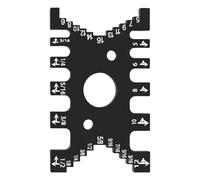 Jigs en aluminium pour mesure de la hauteur, jigs, jigs en aluminium, outils de mesure, tourillon de travail du bois, étrier de frein