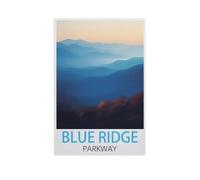 Jigsaw 1000 Pieces，Blue Ridge Parkway，DIY Art for Grown Ups Adults（50x70cm）-FO15