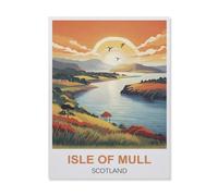 Jigsaw 1000 Pieces，Isle of Mull Scotland，DIY Art for Grown Ups Adults（38x52cm）-ES34