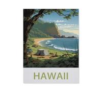 Jigsaw 1500 Pieces，Hawaii，DIY Art for Grown Ups Adults（57x87cm）-EB74
