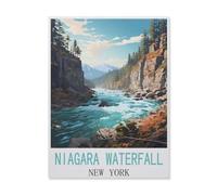 Jigsaw 1500 Pieces，Niagara Waterfall New York，DIY Art for Grown Ups Adults（57x87cm）-FK95