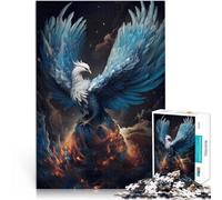 Jigsaw 2000 Pieces for Adults “Mystical Phoenix Bird” for Age 14 Years and Over Each Piece is Unique - Fun and challenging Game for The Whole Family It is Ideal as a Gift for The Whole Family。