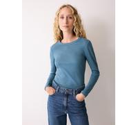Jigsaw Jigsaw Blue Long Sleeve Fine Cotton Baby T-Shirt