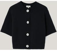 Jigsaw Jigsaw Blue Short Sleeve Cardi Top