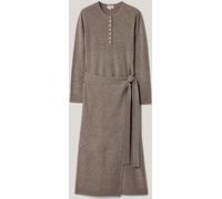 Jigsaw Jigsaw Cream Merino Cashmere Tie Dress Cream M (EU 40-42)