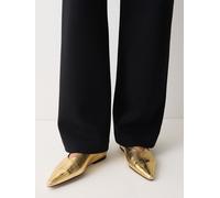 Jigsaw Jigsaw Gold Linnie Flat Pointed Ballerina Gold 36