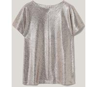 Jigsaw Jigsaw Gold Metallic Cap Sleeve Top