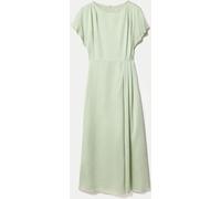 Jigsaw Jigsaw Green Cap Sleeve Satin Dress Green EU 40 (UK 12)