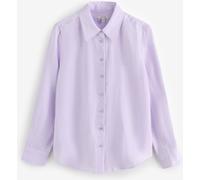 Jigsaw Jigsaw Purple Classic Linen Shirt Purple 6