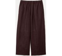 Jigsaw Jigsaw Purple Mara Linen Relaxed Trousers