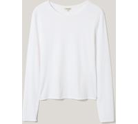 Jigsaw Jigsaw White Long Sleeve Fine Cotton Baby T-Shirt